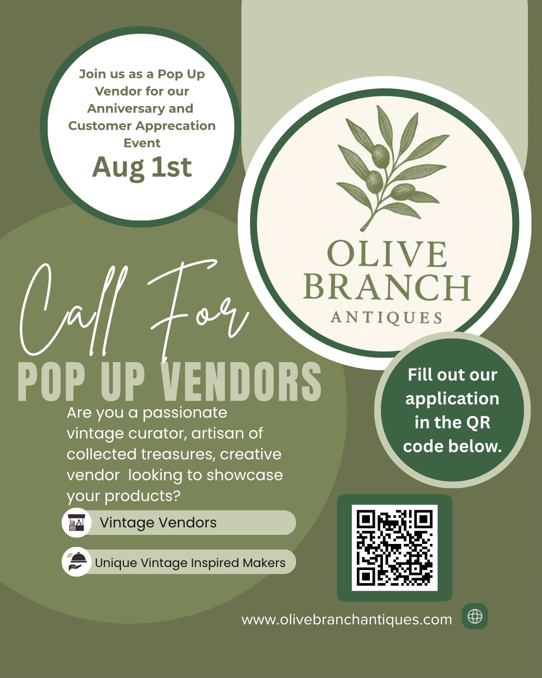 Pop-up Vendor Application